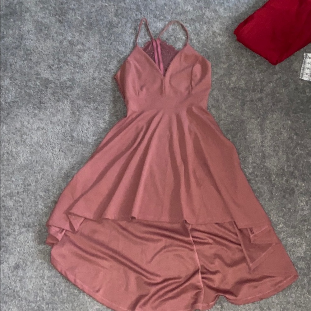 pink dress